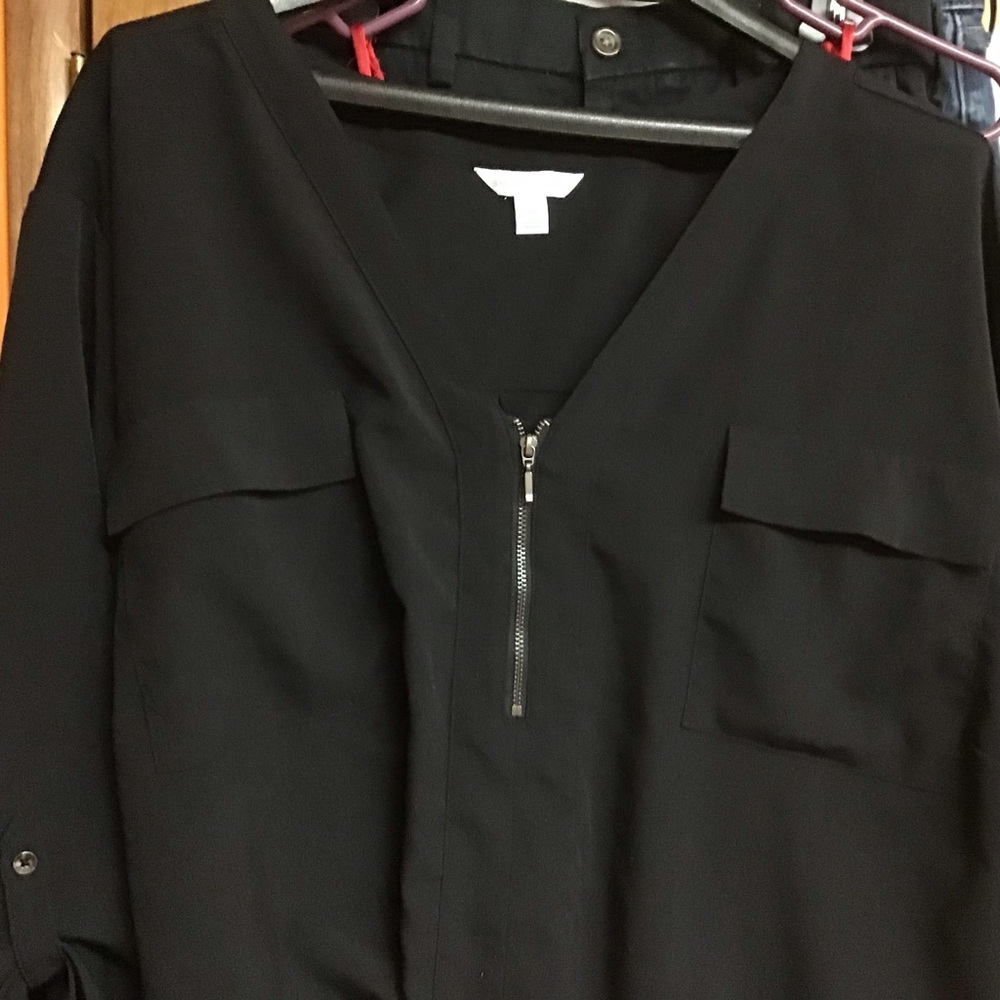 BOUTIQUE women’s plus size top  sz 4X blk